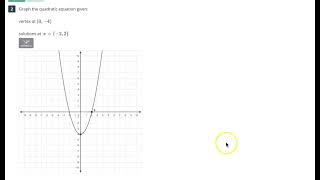 Create a Parabola in Edulastic [upl. by Icnan]