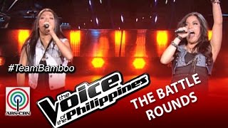 The Voice of the Philippines Battle Round quotBanal na Asoquot by Shaira Cervancia and Tanya Diaz [upl. by Terry]