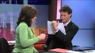 Lior Suchard reading minds at channel 8 morning show live television [upl. by Leasi747]