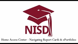 Home Access Center  Navigating Report Cards and ePortfolios [upl. by Dustie]