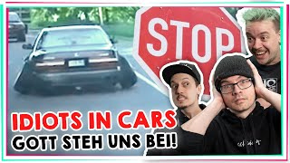 LASST DIE NICHT ANS STEUER 🚘 IDIOTS IN CARS  Reaktion [upl. by Onfre]