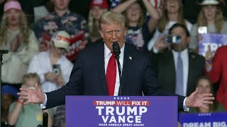 WATCH Donald Trump holds campaign rally in Salem Virginia [upl. by Box288]