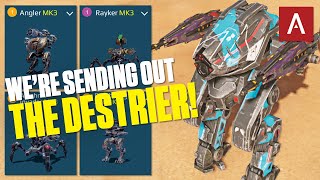 This ADRIAN Dream Hangar Has A Destrier…YIKES Episode 150 War Robots WR [upl. by Behrens]