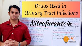 Drugs Used in Urinary Tract infections Part 1 Nitrofurantoin Pharmacology  Urinary Antiseptics [upl. by Rebecka222]