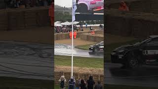 Toyota gr yaris rally car drifting at goodwoodfestivalofspeed cars formula1 f1 [upl. by Esilana]