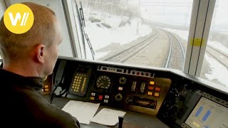 An Bord der stärksten Lokomotive der Welt  14700 PS durch Skandinavien [upl. by Naejamron]