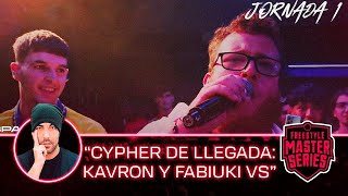 FABIUKI Y KAVRON CONTRA FMS ESPAÑA 🥊 EL BAUTIZO DE LOS EXTRAS 💦 FMSESPAÑA J1 T7 🇪🇸 Reacción [upl. by Sedlik41]