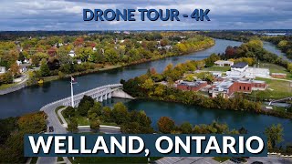 Highlights of Welland Ontario by Drone [upl. by Eelatsyrc]