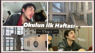 Mimar Sinan’da ilk hafta🦉Vlog1 [upl. by Rosenstein]