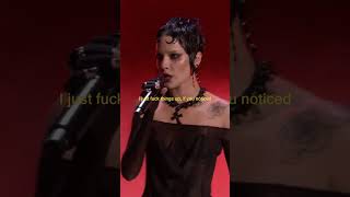 Halsey  Lilith  Live Performance shorts lyrics [upl. by Katherina592]