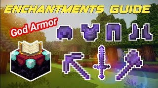 Best Enchantments for All Armor and tools  God level Enchantments in lokicraft [upl. by Morgenthaler]