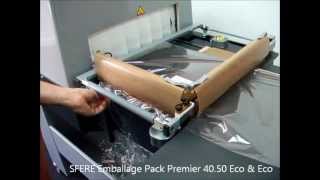 SFERE Emballage  Mise sous film Pack 1er 4050 EcoampEco [upl. by Jodee]