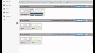 Send Bitcoin and XCP [upl. by Germin54]