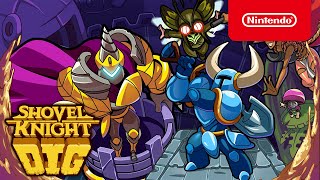 Shovel Knight Dig  Launch Trailer  Nintendo Switch [upl. by Ditter]