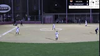 Rosemont Softball vs Wilson College DH 2nd Stream [upl. by Hiasi]