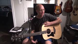 Taylor 110E Acoustic Electric Guitar Review [upl. by Aara166]