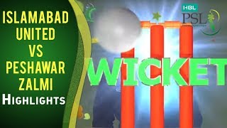 Match 3 Islamabad United vs Peshawar Zalmi  Highlights [upl. by Wehrle]