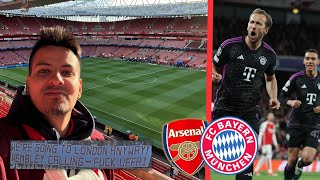 STARKE LEISTUNG in LONDON  WEMBLEY CALLING 😍🔥  FC Arsenal London vs FC Bayern München  CedrikTV [upl. by Lougheed]