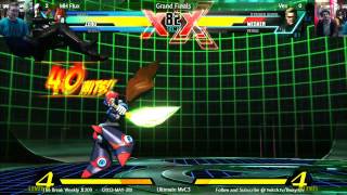 The Break 209 UMvC3 GF  MH Flux VS Vex [upl. by Rufford]