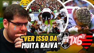 VAMOS RIR CASIMIRO REAGE VASCO 1X6 FLAMENGO e FICA REVOLTADO a GOLEADA HISTÓRICA REAÇÕES VASCAINAS [upl. by Walling]