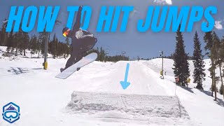 The ULTIMATE and Complete Guide To Hit Park Jumps On A Snowboard [upl. by Llemrej]