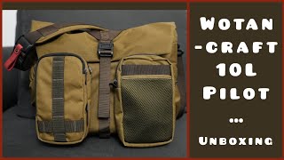 Wotancraft  Massive Unboxing  10L Pilot Camera Bag [upl. by Alitha9]