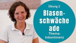 Blasenschwäche Übungen für Frauen  Belastungsinkontinenz Übung 2 [upl. by Ynittirb]