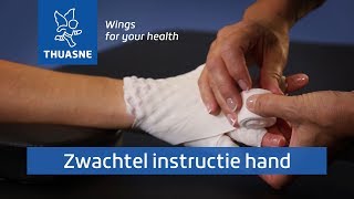 THUASNE MOBIDERM  Zwachtel instructie van de hand [upl. by Maitilde]