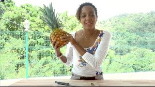 Mes 3 astuces pour choisir et découper un ananas [upl. by Yodlem]