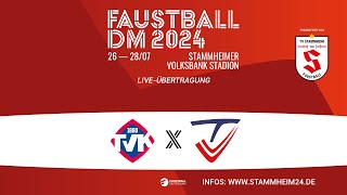 FAUSTBALL DM 2024  Spiel um Platz 3 TV 1880 Käfertal  TV VaihingenEnz [upl. by Noiztneb87]