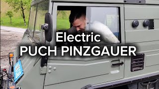 Electric PUCH PINZGAUER 4x4 [upl. by Bonar]