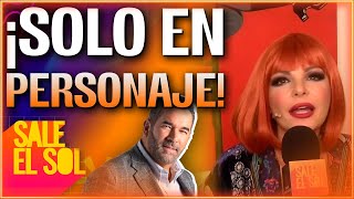 Itatí Cantoral le RESPONDE a Eduardo Santamarina sobre VOLVER a trabajar juntos y hasta BESARSE [upl. by Kassel224]