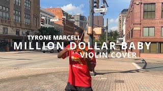 MILLION DOLLAR BABY  Tommy Richman Violin Cover  Tyrone Marcell [upl. by Narut]