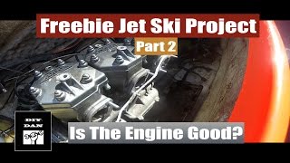 Part 2 of The Freebie Jet Ski Project Tigershark Daytona 1000 [upl. by Marbut]