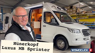 € 400000 Luxus Mercedes Sprinter  Hünerkopf Kastenwagen gebraucht abzugeben [upl. by Vel405]