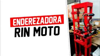 ENDEREZADORA RIN MOTO EQUIMASTER [upl. by Gerfen212]