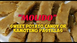 62 SWEET POTATO CANDY  MOLIDO  KAMOTENG PASTILLAS  PANG NEGOSYO  OFW BUSINESS IDEAS TAGALOG [upl. by Aitnauq]