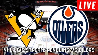 Pittsburgh Penguins vs Edmonton Oilers LIVE  NHL SEASON STREAM 20212022 Play By Play [upl. by Horter112]