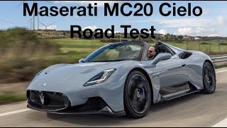 2024 Maserati MC20 Cielo Road Test [upl. by Michey]