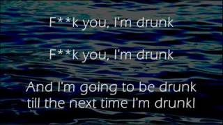 Fk You Im Drunk  Irish Drinking Song  Lyrics [upl. by Emylee]