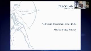 Odyssean Investment Trust  Q3 2023 Portfolio Manager Update  12th October 2023 [upl. by Gilson726]