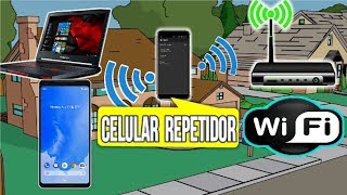 Convierte celular en un repetidor wifiamplifica la señal wifi en tu casa [upl. by Noivaz]