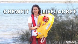 Crewfit 165N Sport Inflatable Lifejacket from Crewsaver [upl. by Serg]