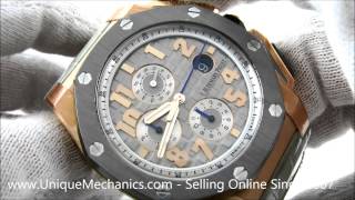 Audemars Piguet Lebron James Royal Oak Offshore Watch 26210OIOOA109CR01 [upl. by Ecirtap]