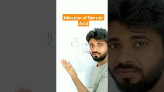 Nitration of Benzoic Acid Class 12shortschemistry [upl. by Neiman]