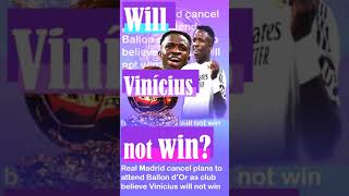 Will Vinícius not win balondor viniciusjr vinijr vinicius brasil madrid usa fifa madrid [upl. by Morrill190]