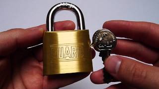 Guard Padlock No636 50mm [upl. by Atteram783]