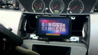 Nissan Primera p12 Navi Video in [upl. by Aihsele]