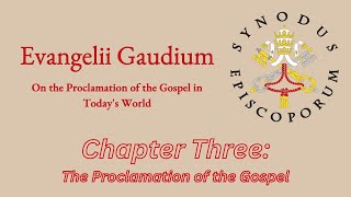 Evangelii Gaudium  Chapter 3 The Proclamation of the Gospel [upl. by Huldah]