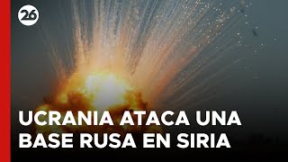 Fuerzas especiales ucranianas atacan una base rusa en Siria [upl. by Tegan]